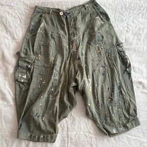 Magnolia Pearl - army green pants